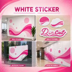 White Sticker