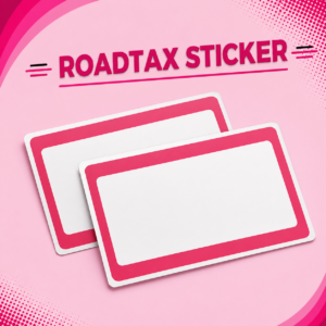 Roadtax Sticker