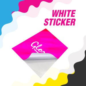 White Sticker