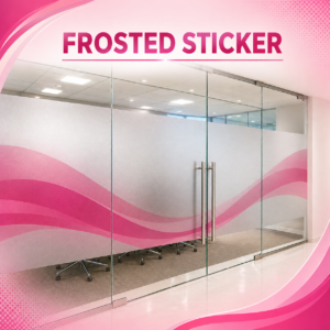 Frosted Sticker